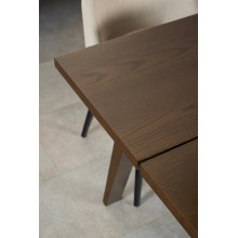Stół fornirowany prostokątny A-Line 200x95cm dąb dymiony Actona