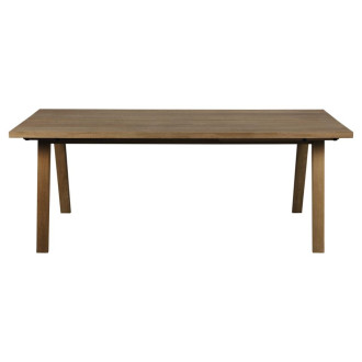 Stół fornirowany prostokątny A-Line 200x95cm dąb dymiony Actona