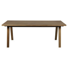 Stół fornirowany prostokątny A-Line 200x95cm dąb dymiony Actona