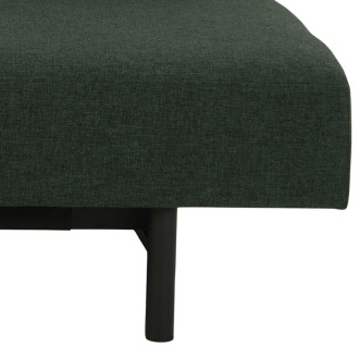 Sofa tapicerowana na nóżkach z funkcją spania Malling zielona Actona