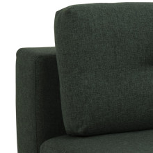 Sofa tapicerowana na nóżkach z funkcją spania Malling zielona Actona
