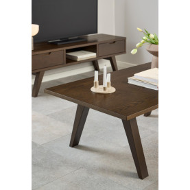 Szafka RTV na wysokich nóżkach A-line 150x45cm dąb dymiony Actona 2