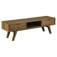 Szafka RTV na wysokich nóżkach A-line 150x45cm dąb dymiony Actona