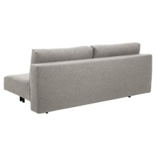 Sofa tapicerowana na nóżkach z funkcją spania Malling szara Actona