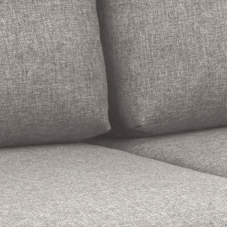 Sofa tapicerowana na nóżkach z funkcją spania Malling szara Actona