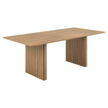 Stół fornirowany na frezowanej podstawie Colima 210x100cm dąb dziki Actona