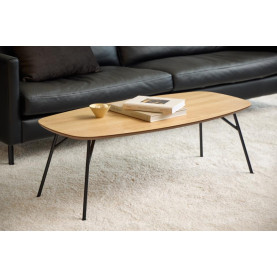 Stolik kawowy prostokątny Caracas 120x60cm dąb Actona