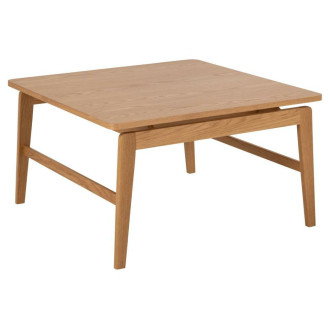 Stolik kawowy dębowy z kwadratowym blatem Essex 80x80cm Actona