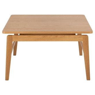 Stolik kawowy dębowy z kwadratowym blatem Essex 80x80cm Actona