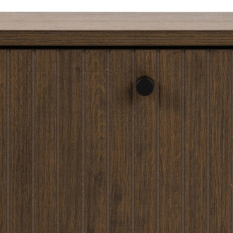 Szafka na buty ryflowana wisząca Albany 71,6cm dąb dymiony Actona