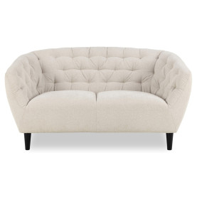 Sofa 2-osobowa pikowana Ria 150cm beżowa Juto 4 Actona