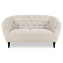 Sofa 2-osobowa pikowana Ria 150cm beżowa Juto 4 Actona