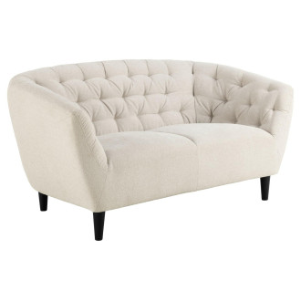 Sofa 2-osobowa pikowana Ria 150cm beżowa Juto 4 Actona