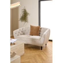 Sofa 2-osobowa pikowana Ria 150cm beżowa Juto 4 Actona