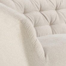 Sofa 2-osobowa pikowana Ria 150cm beżowa Juto 4 Actona