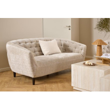 Sofa 2-osobowa pikowana Ria 191cm beżowa Juto 4 Actona