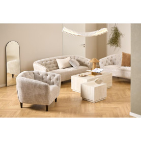 Sofa 2-osobowa pikowana Ria 191cm beżowa Juto 4 Actona 2
