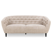 Sofa 2-osobowa pikowana Ria 191cm beżowa Juto 4 Actona
