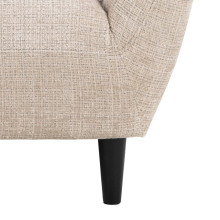 Sofa 2-osobowa pikowana Ria 191cm beżowa Juto 4 Actona