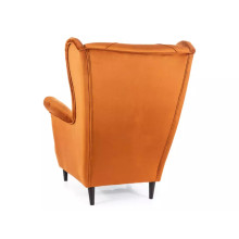 Fotel welurowy Chesterfield Lady Velvet Signal - Rudy
