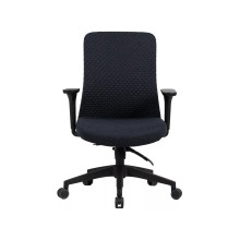 Fotel pracowniczy ergonomiczny z regulacją Q-744 czarny Signal