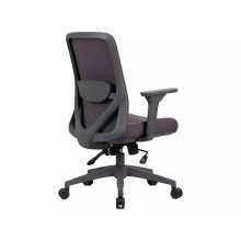 Fotel pracowniczy ergonomiczny z regulacją Q-744 szary Signal