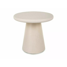 Stolik boczny z mikrocementu Aurora 45cm ecru Signal