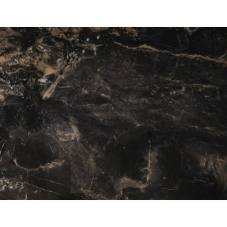Stolik na jednej nodze z nieregularnym blatem Bello A 120x80cm ceramika vulcano / ciemna miedź Signal