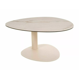 Stolik kawowy ceramiczny na jednej nodze Ciao A 74cm ceramika amazonia / kaszmir Signal