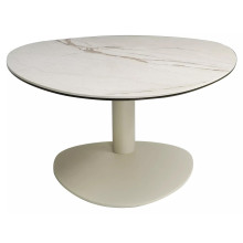 Stolik kawowy ceramiczny na jednej nodze Ciao A 74cm ceramika amazonia / kaszmir Signal