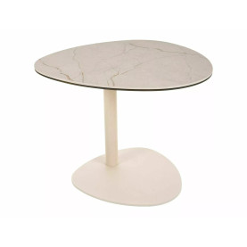 Stolik kawowy ceramiczny na jednej nodze Ciao B 58cm ceramika amazonia / kaszmir Signal
