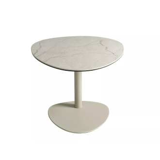 Stolik kawowy ceramiczny na jednej nodze Ciao B 58cm ceramika amazonia / kaszmir Signal