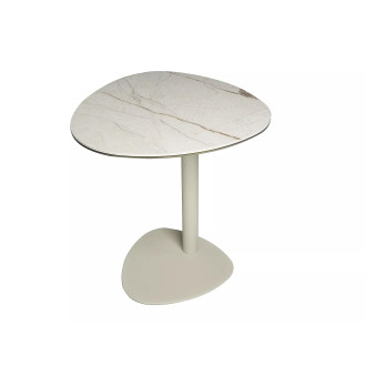 Stolik kawowy ceramiczny na jednej nodze Ciao C 50cm ceramika amazonia / kaszmir Signal