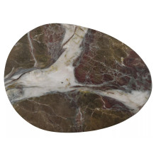 Stolik ceramiczny na jednej nodze Gusto B 98x73cm  brąz / ciemna miedź Signal