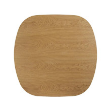 Stolik kwadratowy fornirowany w stylu japadni Kuma 80x80cm dąb Signal