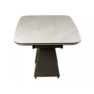 Stół ceramiczny rozkładany Infinity Ceramic 160-240x95cm ceramika Taj Mahal / ciemna miedź Signal