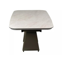Stół ceramiczny rozkładany Infinity Ceramic 160-240x95cm ceramika Taj Mahal / ciemna miedź Signal