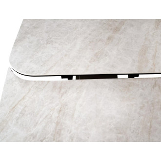 Stół ceramiczny rozkładany Infinity Ceramic 160-240x95cm ceramika Taj Mahal / ciemna miedź Signal