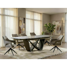 Stół ceramiczny nowoczesny Maranello Ceramic 200-290x98cm pandoro / ciemna miedź Signal