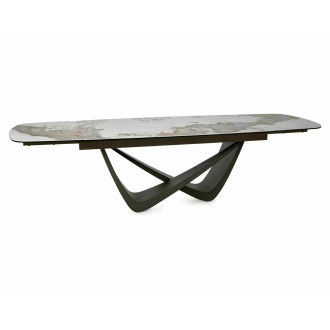 Stół ceramiczny nowoczesny Maranello Ceramic 200-290x98cm pandoro / ciemna miedź Signal