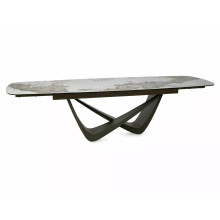 Stół ceramiczny nowoczesny Maranello Ceramic 200-290x98cm pandoro / ciemna miedź Signal