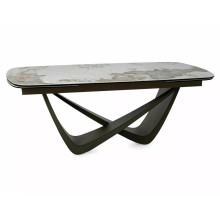Stół ceramiczny nowoczesny Maranello Ceramic 200-290x98cm pandoro / ciemna miedź Signal