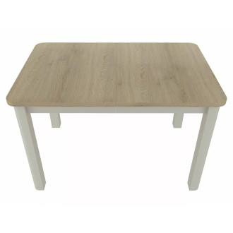 Stół prostokątny rozkładany Oskar 120-200x80cm dąb cremona torro / kaszmir Signal