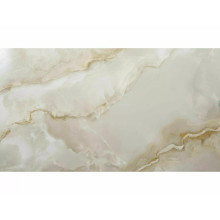 Stół nowoczesny z ceramicznym rozkładanym blatem Salvadore Ceramic 160-240x90cm onice oro / czarny mat Signal
