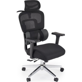 Fotel gabinetowy ergonomiczny z regulacją Booster czarny Halmar