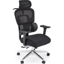 Fotel gabinetowy ergonomiczny z regulacją Booster czarny Halmar