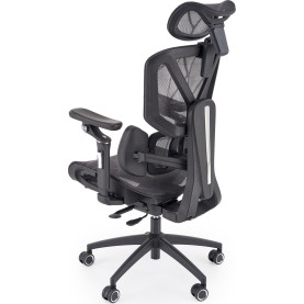 Fotel biurowy ergonomiczny z siatki Cubus czarny Halmar 2