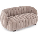 Sofa tapicerowana 2 osobowa Fraser 140cm ciemny beż Halmar
