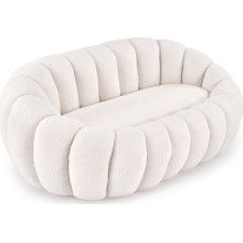 Sofa tapicerowana 2 osobowa Gaspar 140cm kremowa Halmar