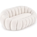 Sofa tapicerowana 2 osobowa Gaspar 140cm kremowa Halmar
